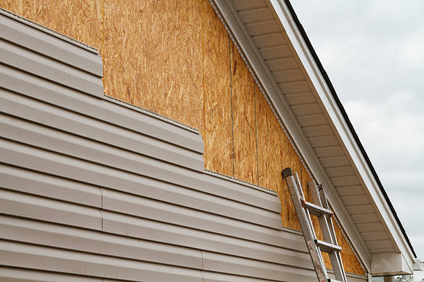 Professional Wood Siding technician working in Harpster, OH